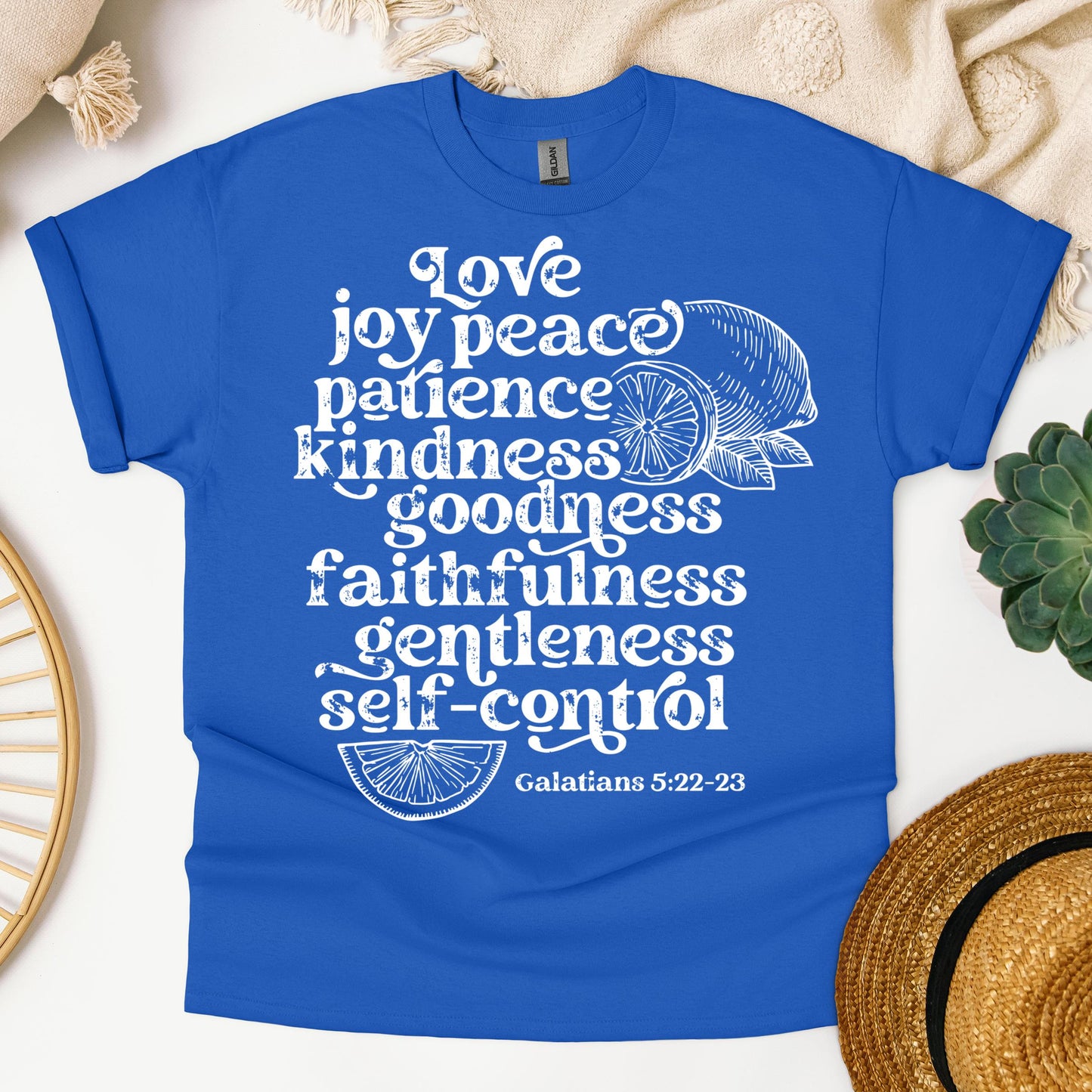 Love Joy Peace Patience Kindness Goodness Faithfulness Gentleness Self-control Galatians 5.22-23 01