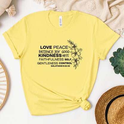 Love Kindness Self Control Galatians 5.22-23