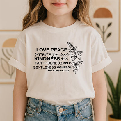 Love Kindness Self Control Galatians 5.22-23