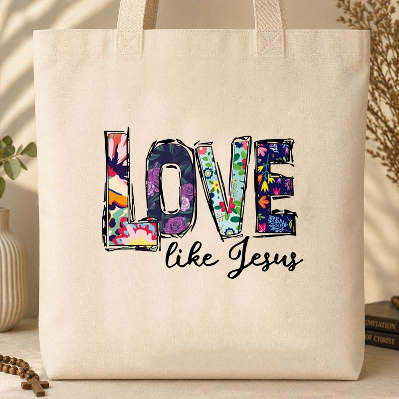 Love Like Jesus 02 Tote Bag