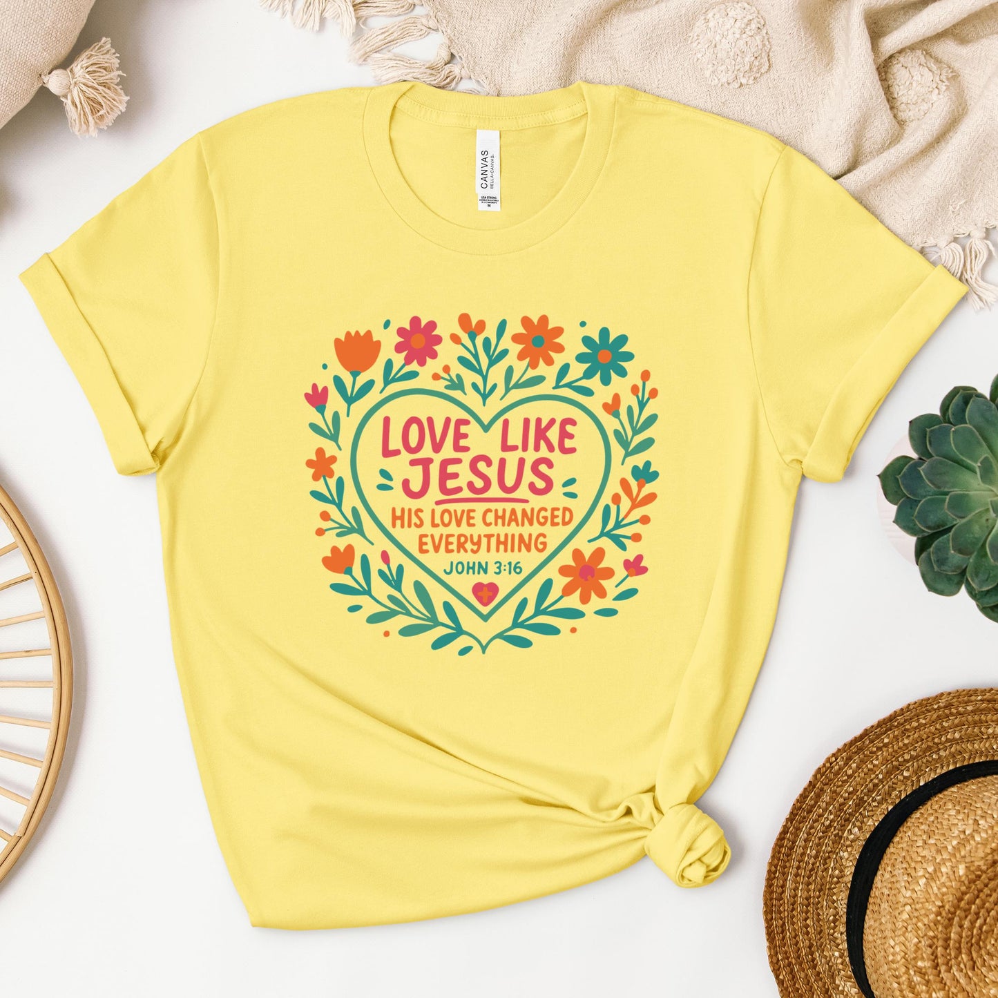 Love Like Jesus His Love Changed Everything John 3.16