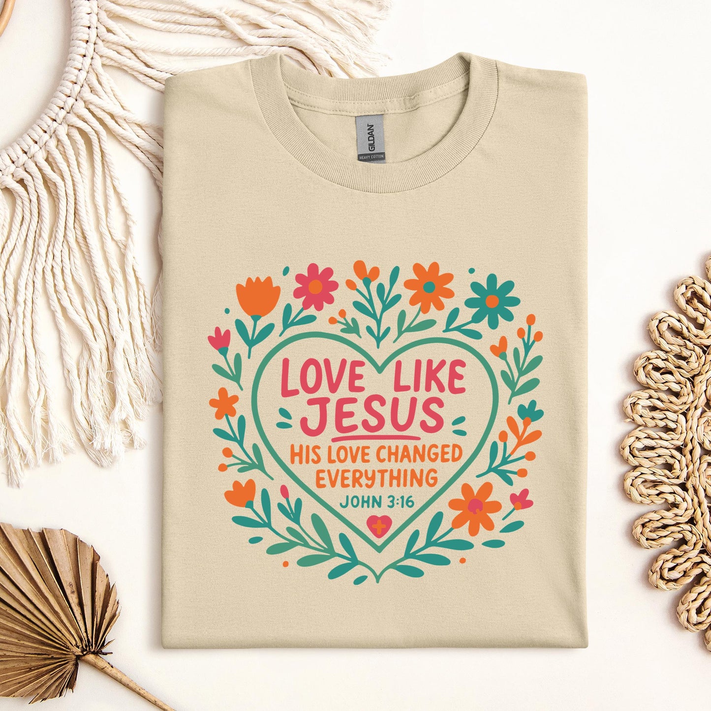 Love Like Jesus His Love Changed Everything John 3.16