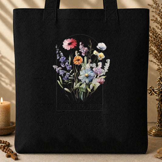Love Like Jesus John 15.12 01 Tote Bag