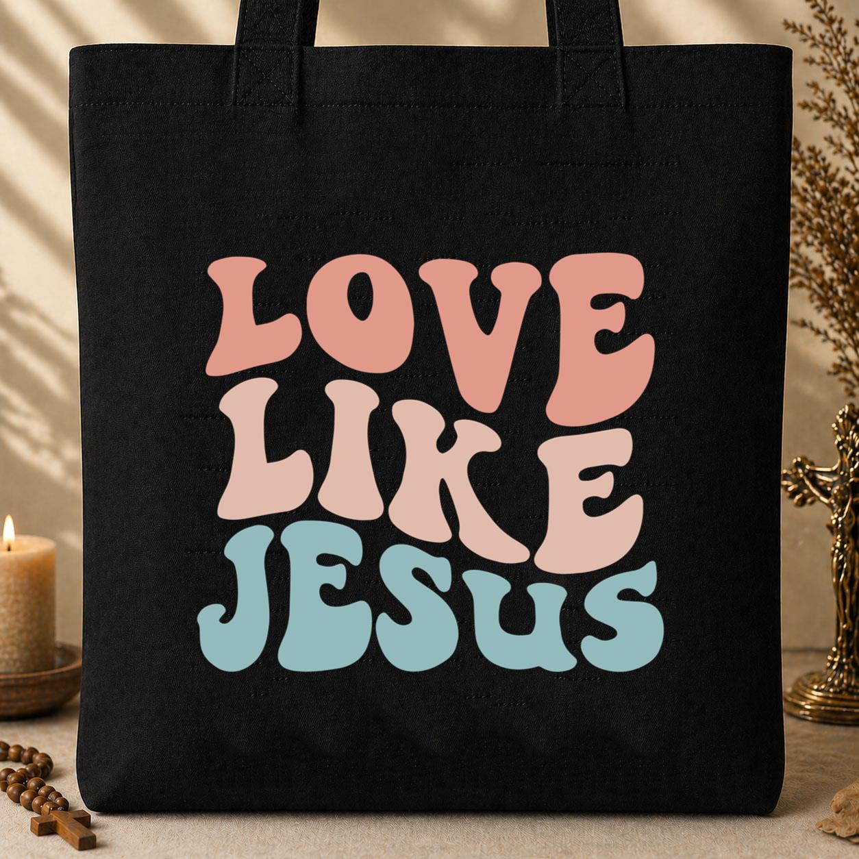 Love Like Jesus Tote Bag