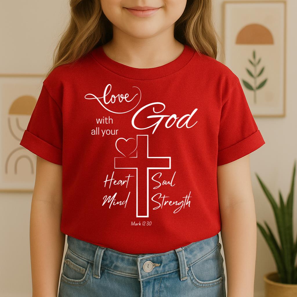 Love With All Your God Heart Soul Mind Strength Mark 12.30 01