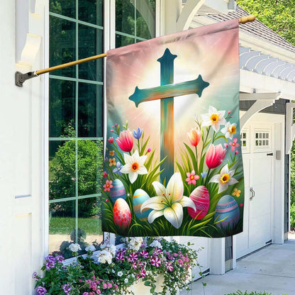 FLAGWIX  Christian Cross Easter Day Flag