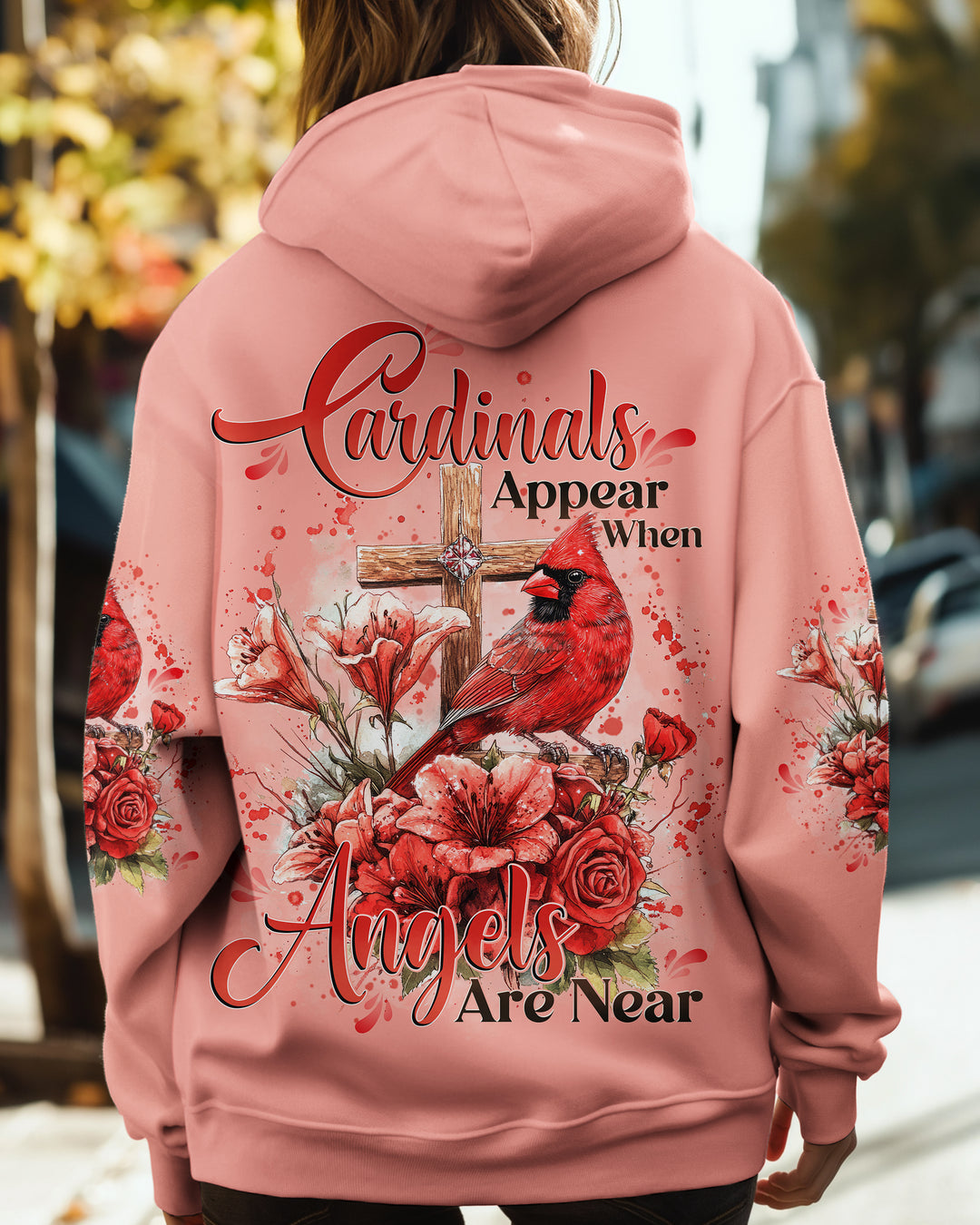 When Cardinals Appear Angels Are Near Hoodie 2