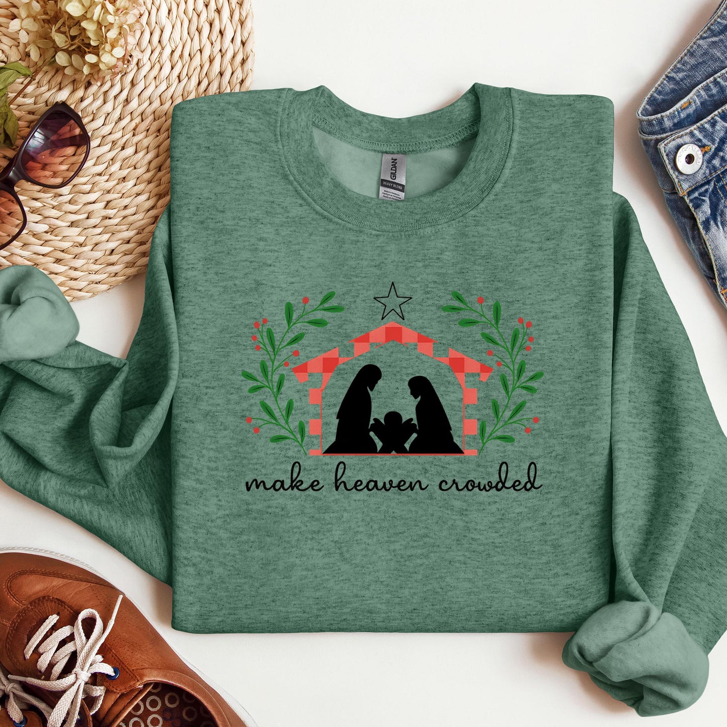 Make Heaven Crowded Christmas
