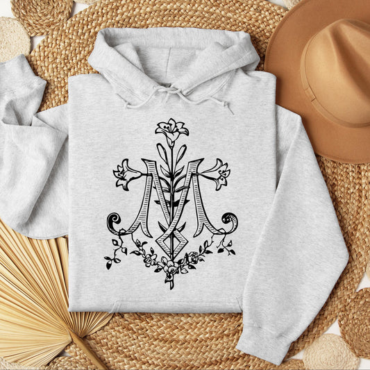 Marian Cross Floral 01