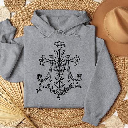 Marian Cross Floral 01