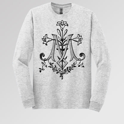 Marian Cross Floral 01
