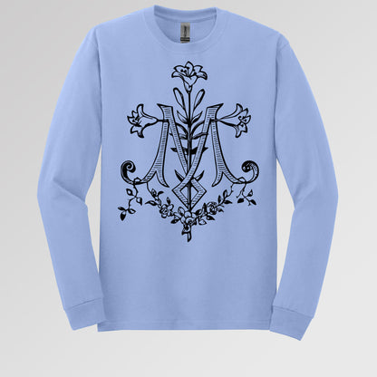 Marian Cross Floral 01