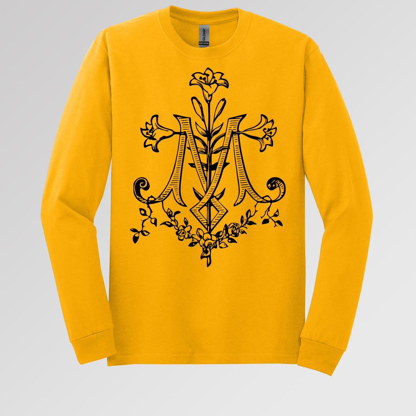 Marian Cross Floral 01