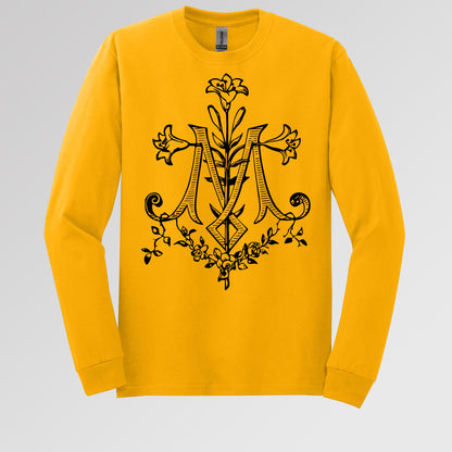 Marian Cross Floral 01