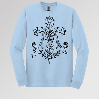 Marian Cross Floral 01