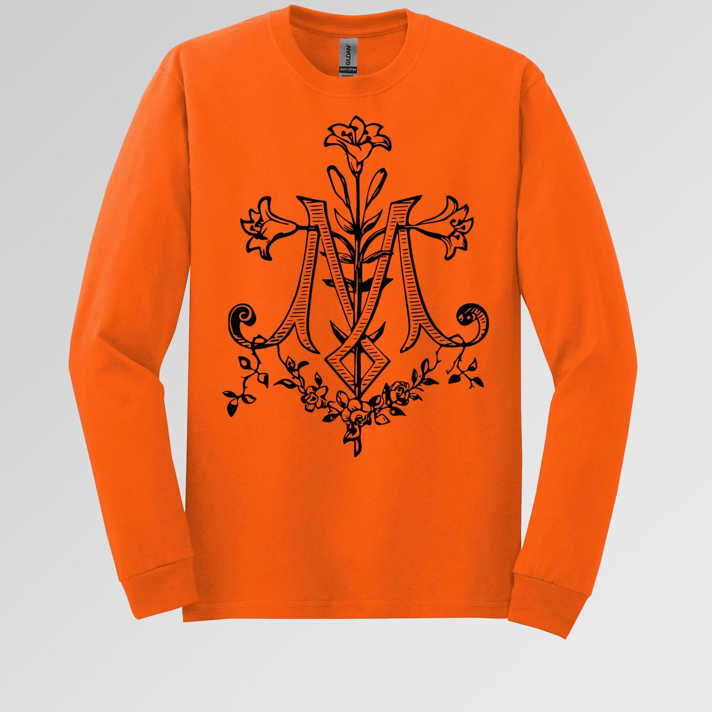 Marian Cross Floral 01