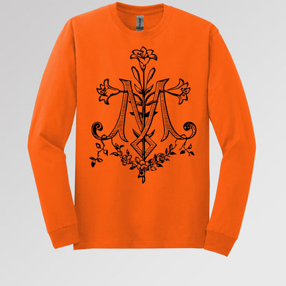 Marian Cross Floral 01