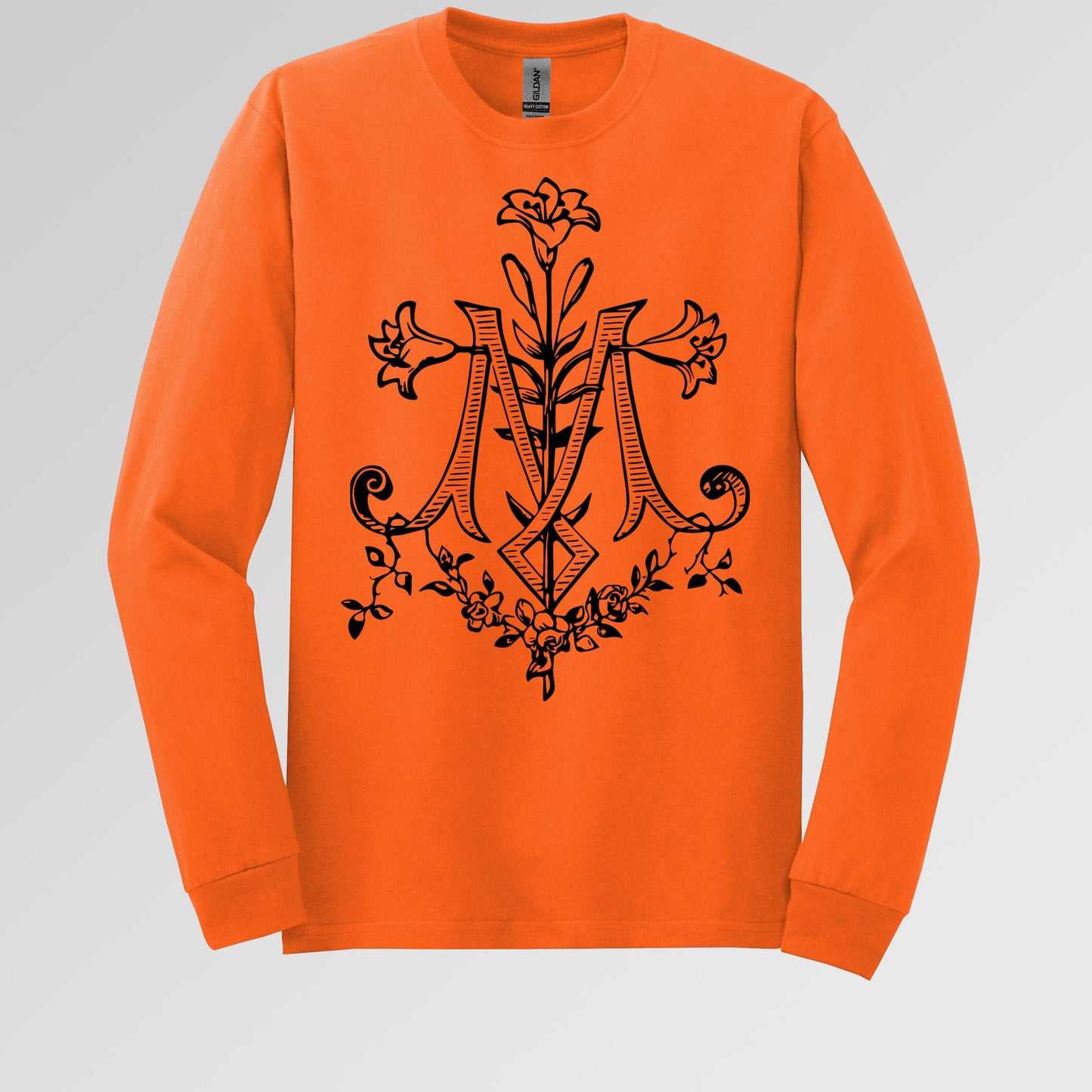 Marian Cross Floral 01