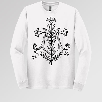 Marian Cross Floral 01