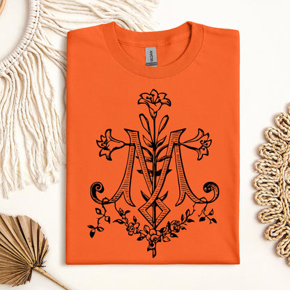 Marian Cross Floral 01