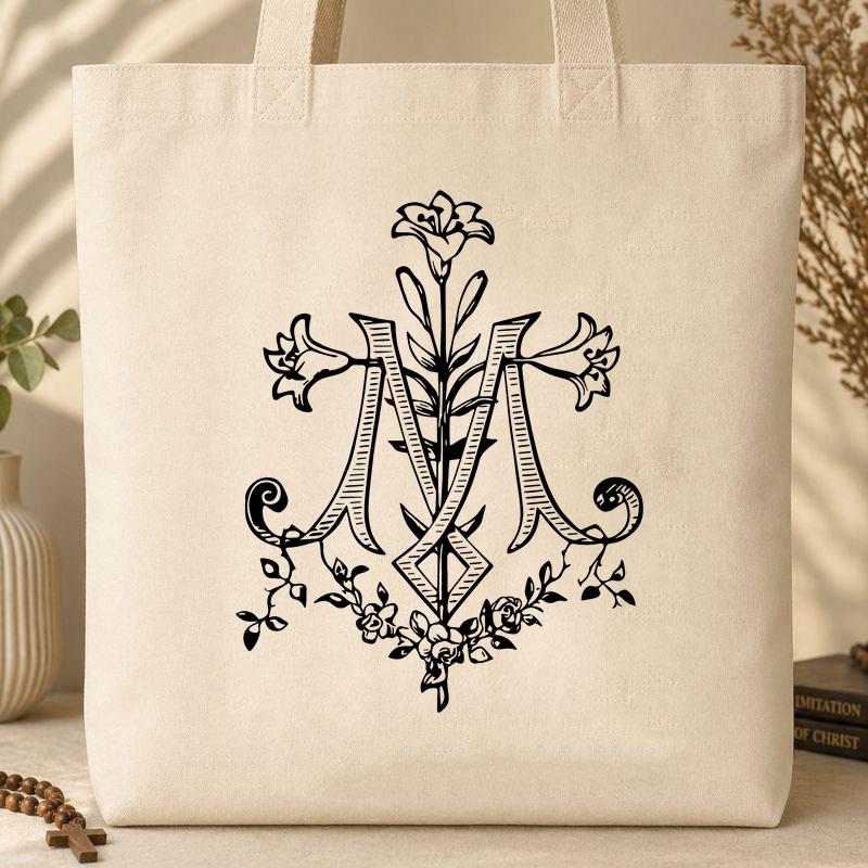 Marian Cross Floral 01