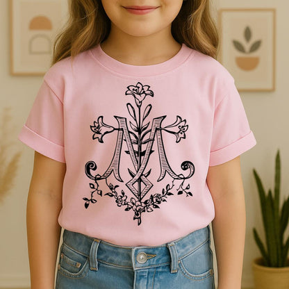 Marian Cross Floral 01