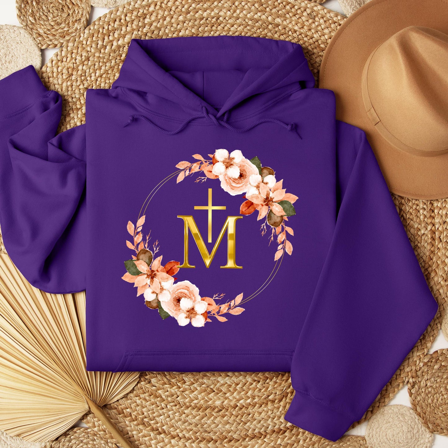 Marian Cross Floral
