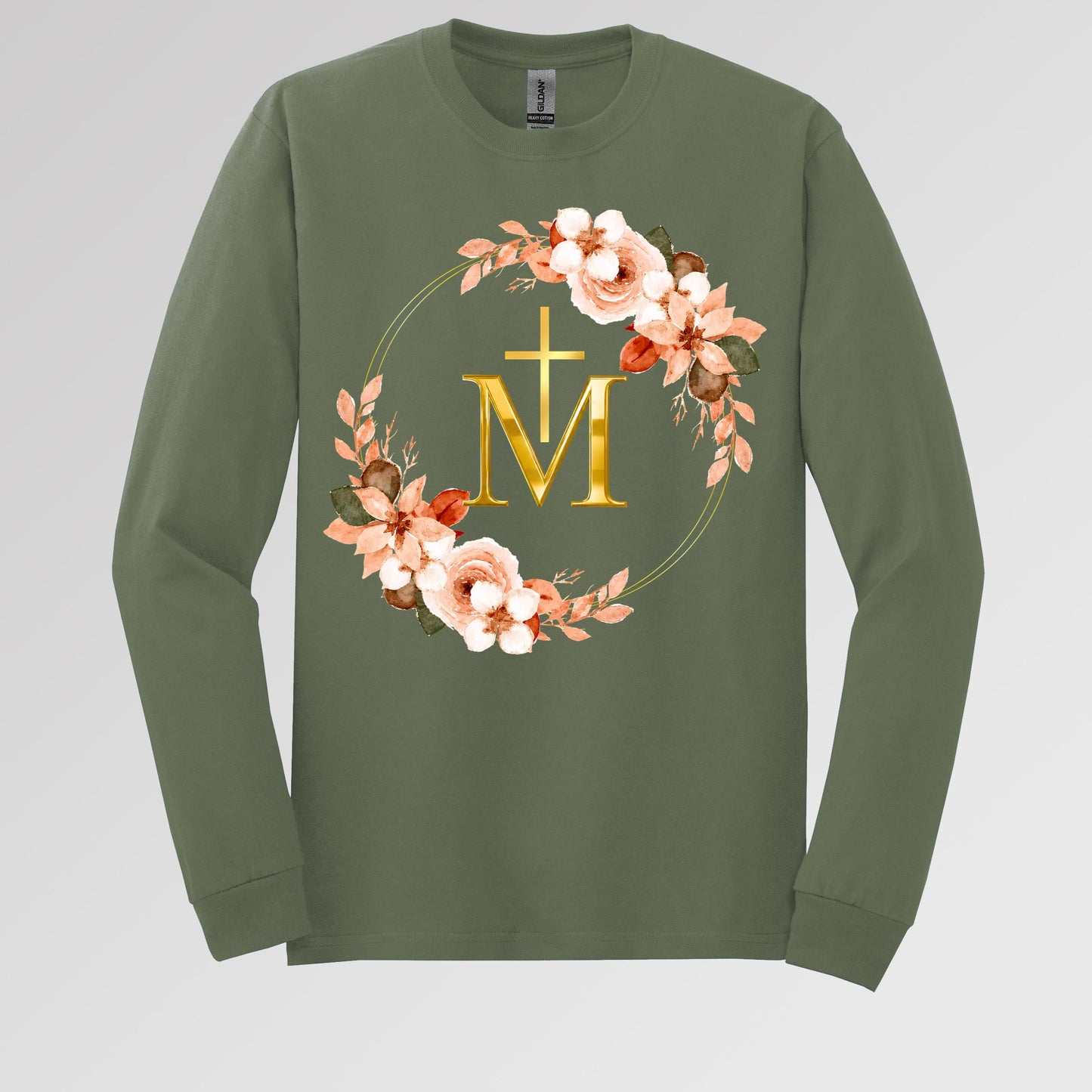 Marian Cross Floral