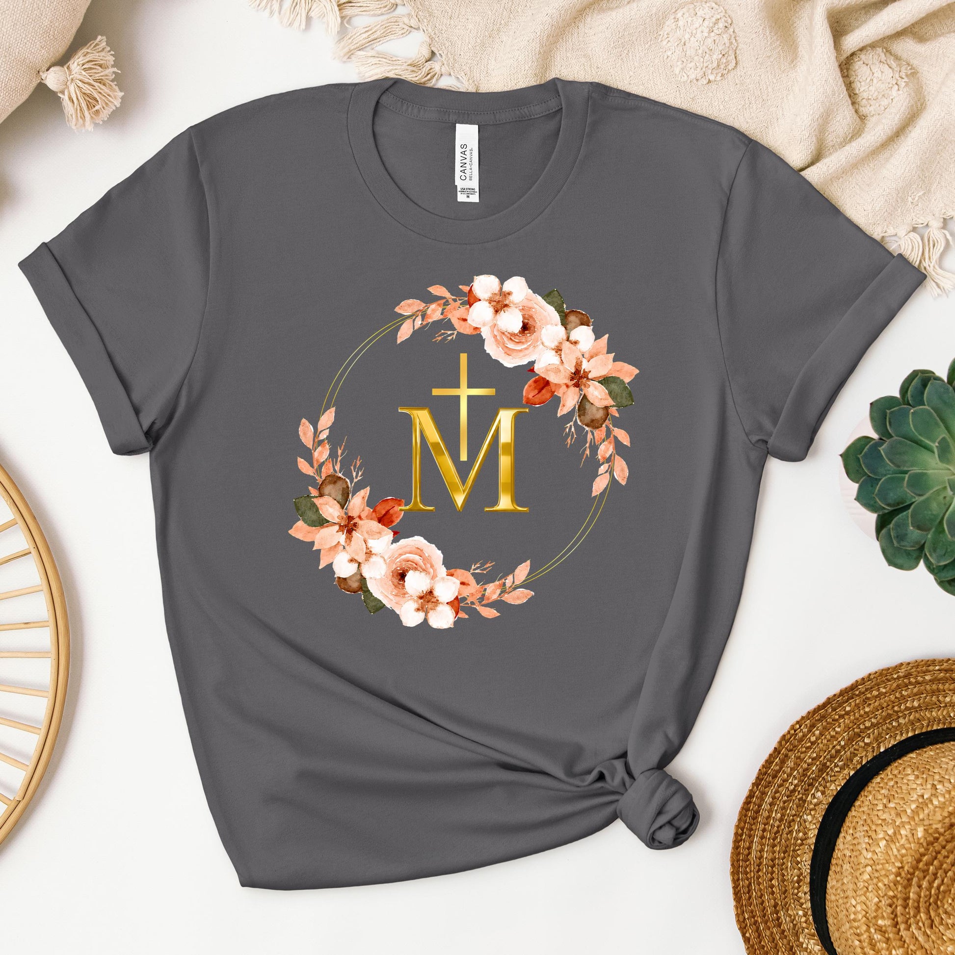 Marian Cross Floral