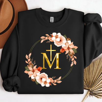 Marian Cross Floral