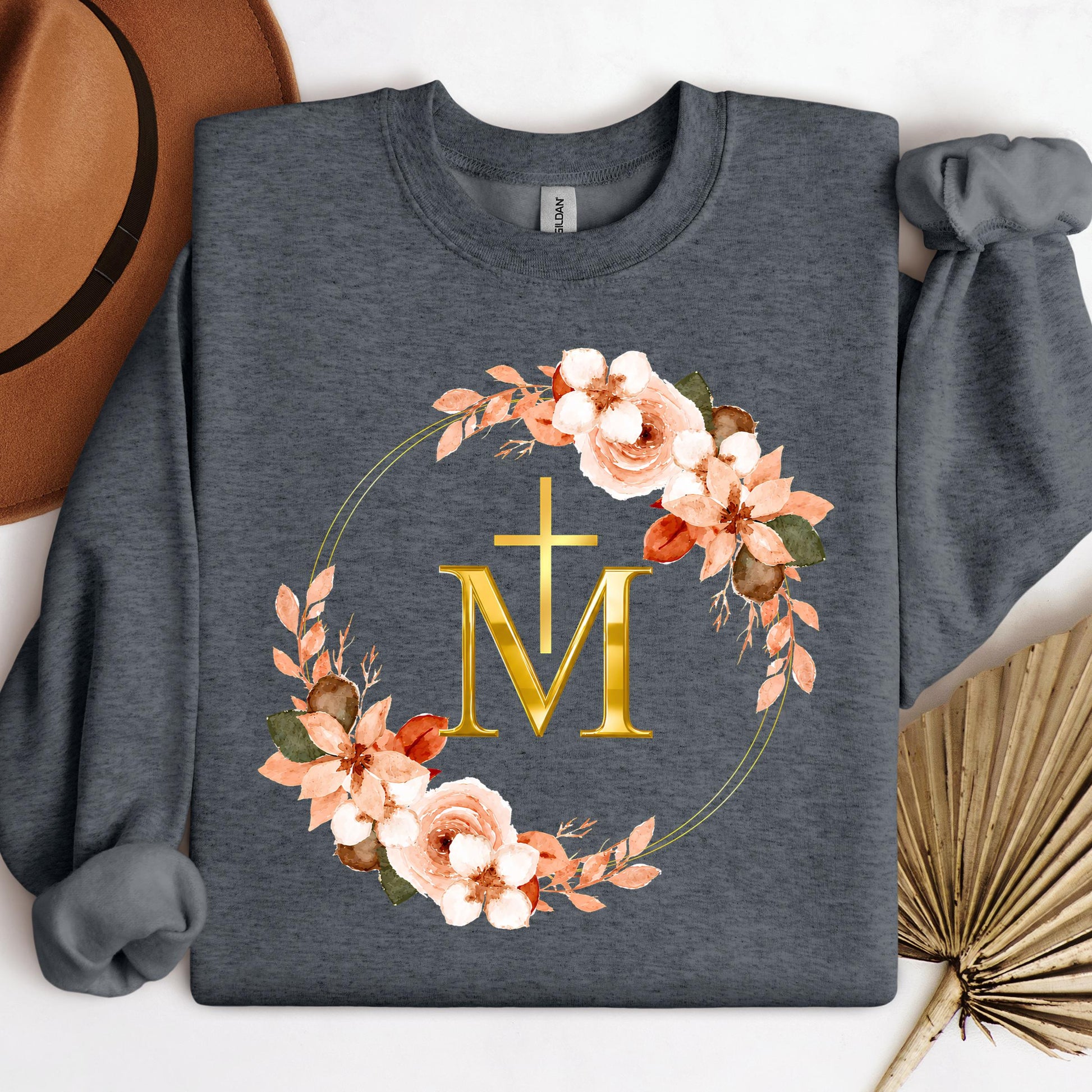 Marian Cross Floral