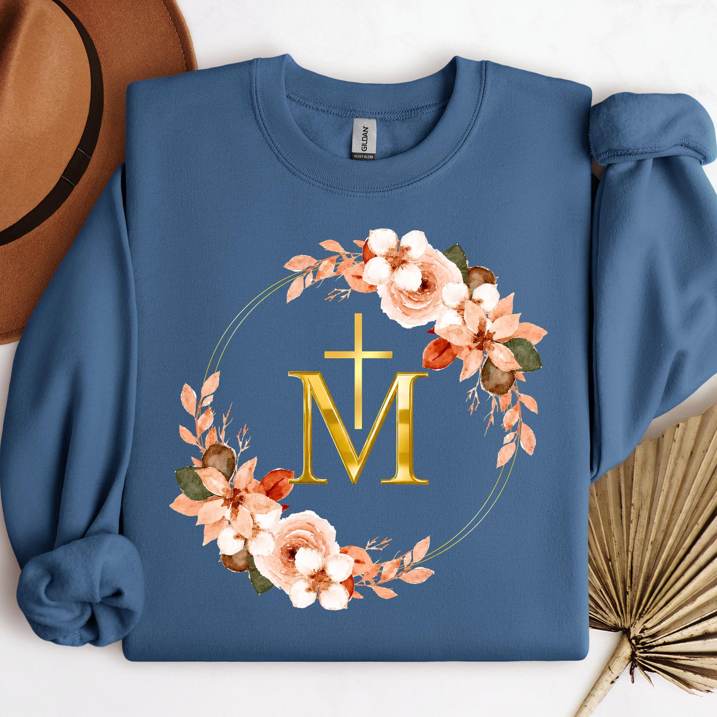 Marian Cross Floral