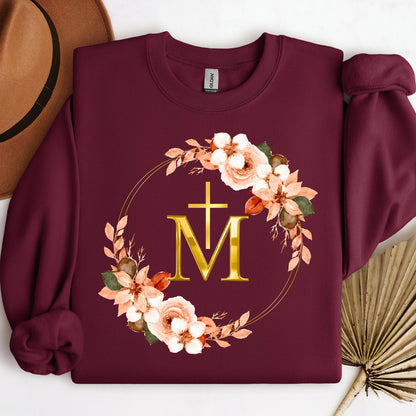 Marian Cross Floral