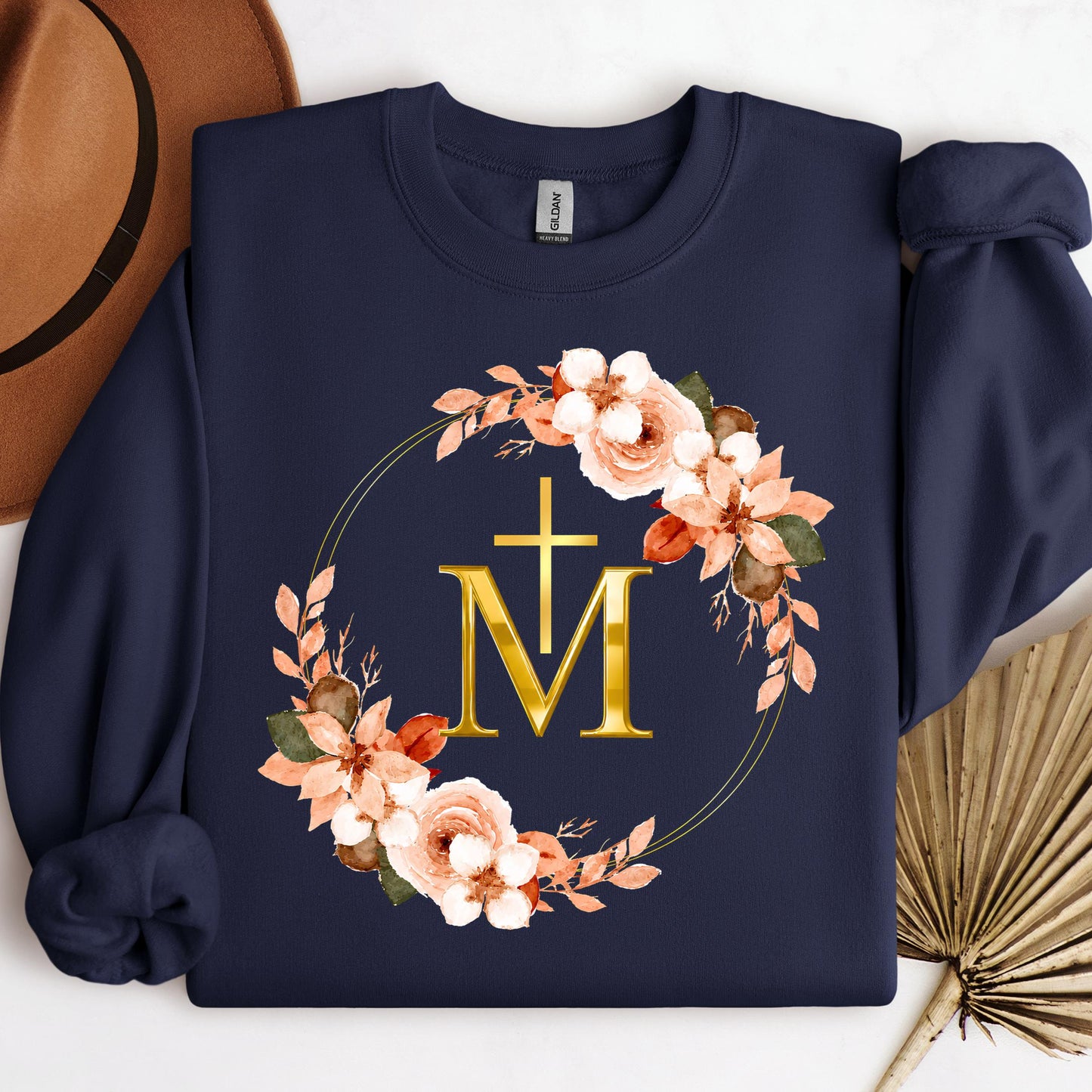 Marian Cross Floral