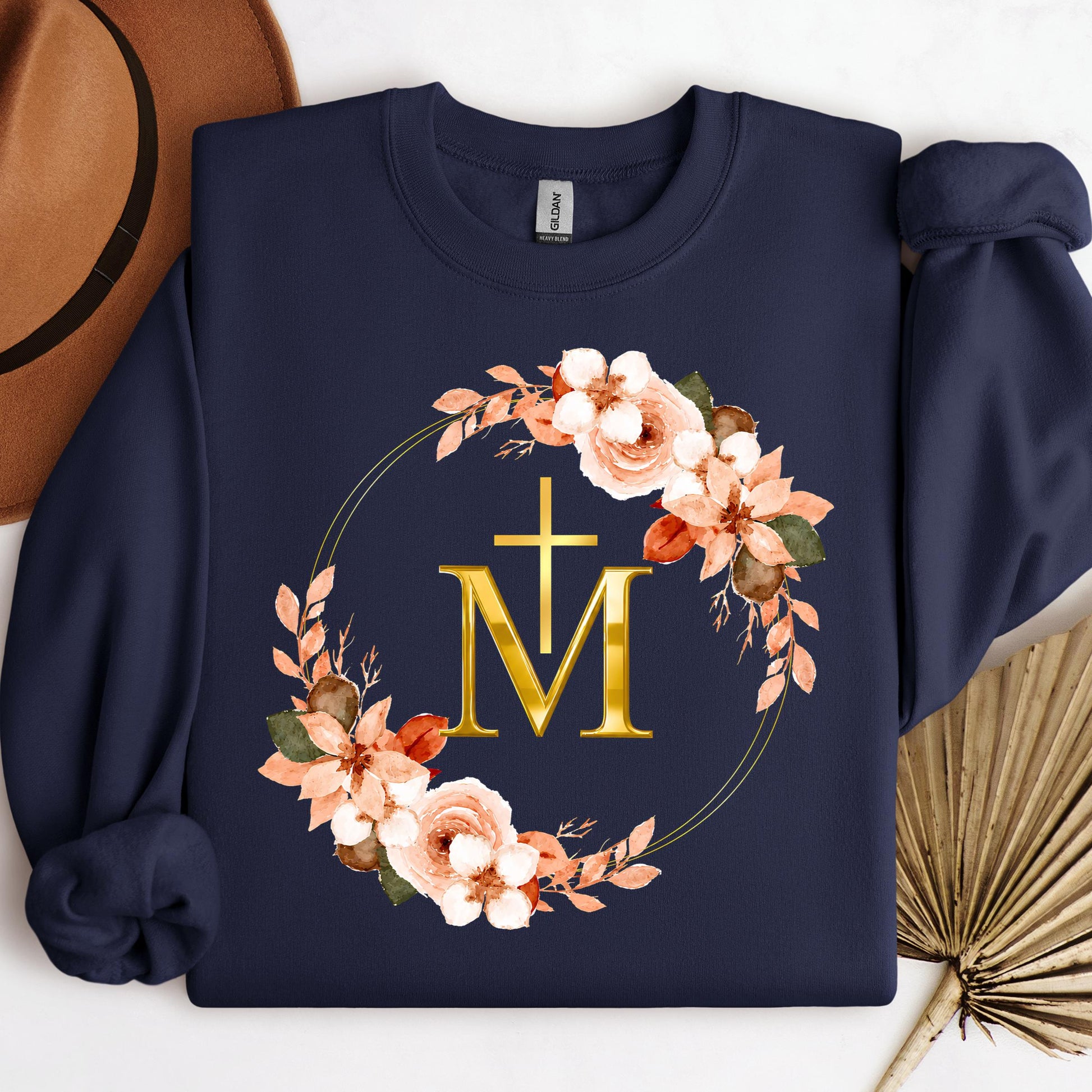 Marian Cross Floral