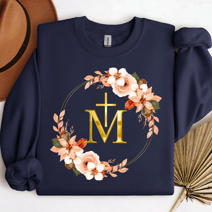 Marian Cross Floral