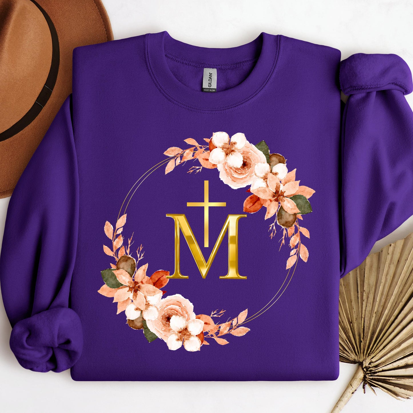 Marian Cross Floral