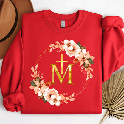 Marian Cross Floral