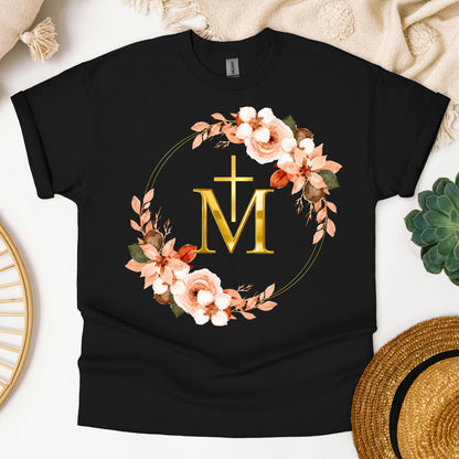 Marian Cross Floral
