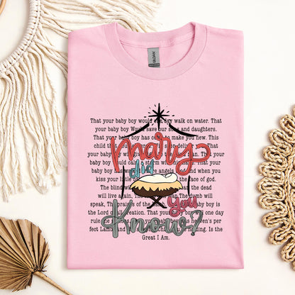 Mary Did You Know 01