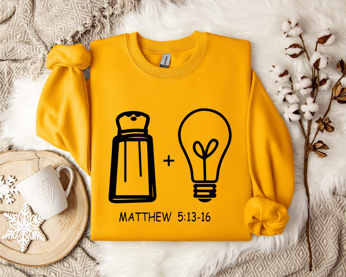Matthew 5.13-16 Sweatshirt