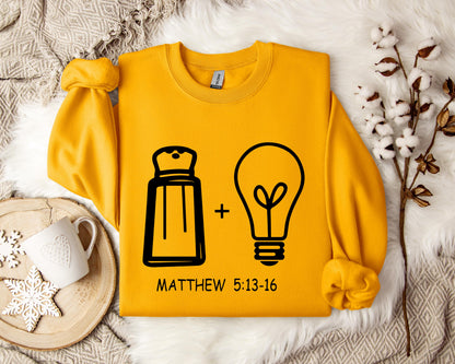 Matthew 5.13-16 Sweatshirt