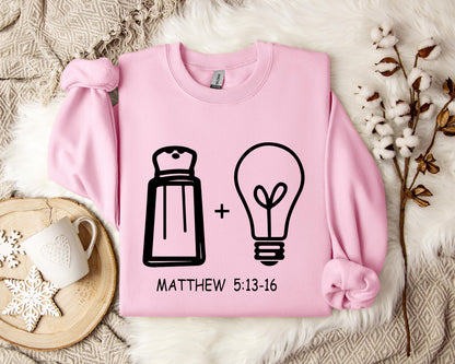 Matthew 5.13-16 Sweatshirt