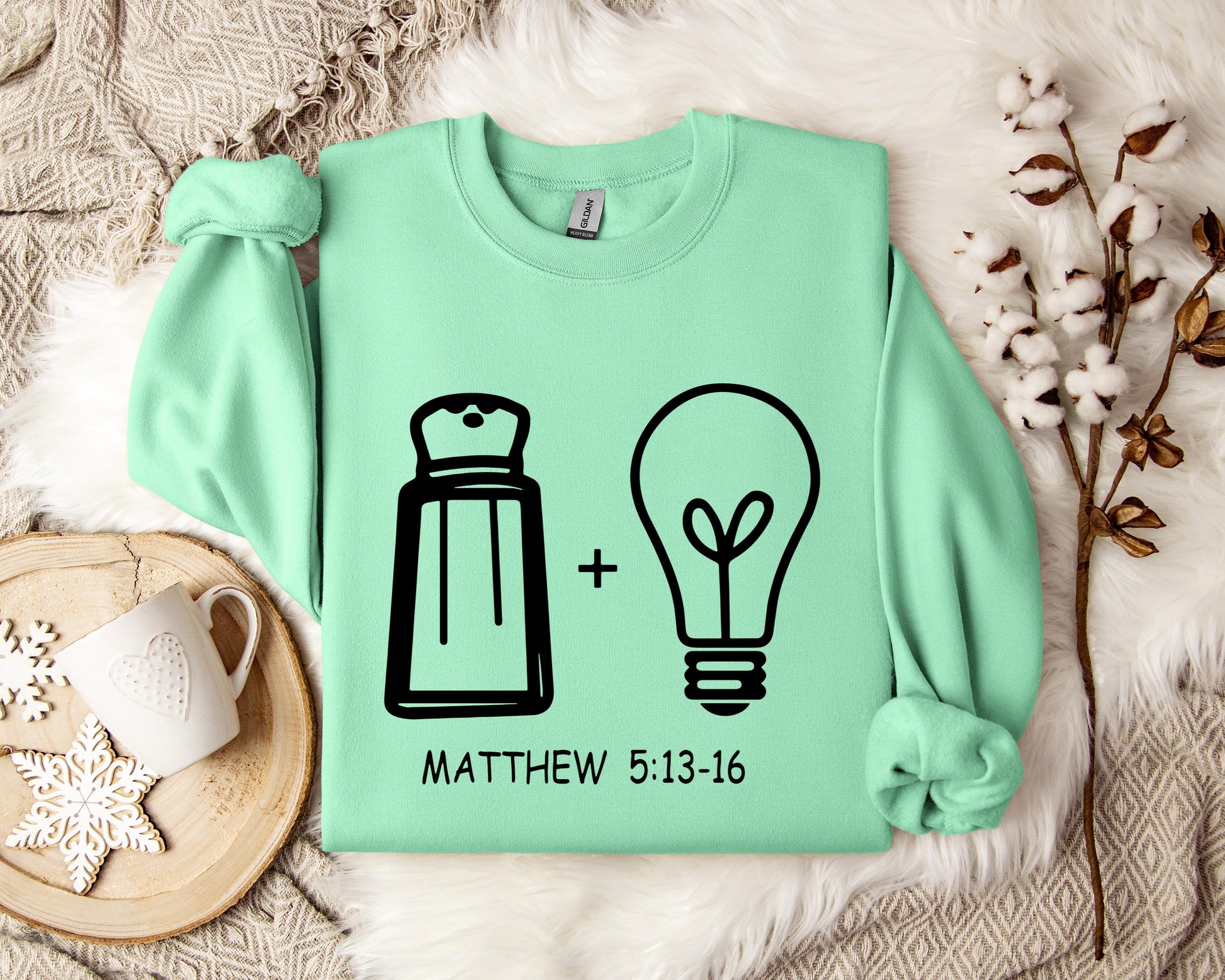 Matthew 5.13-16 Sweatshirt