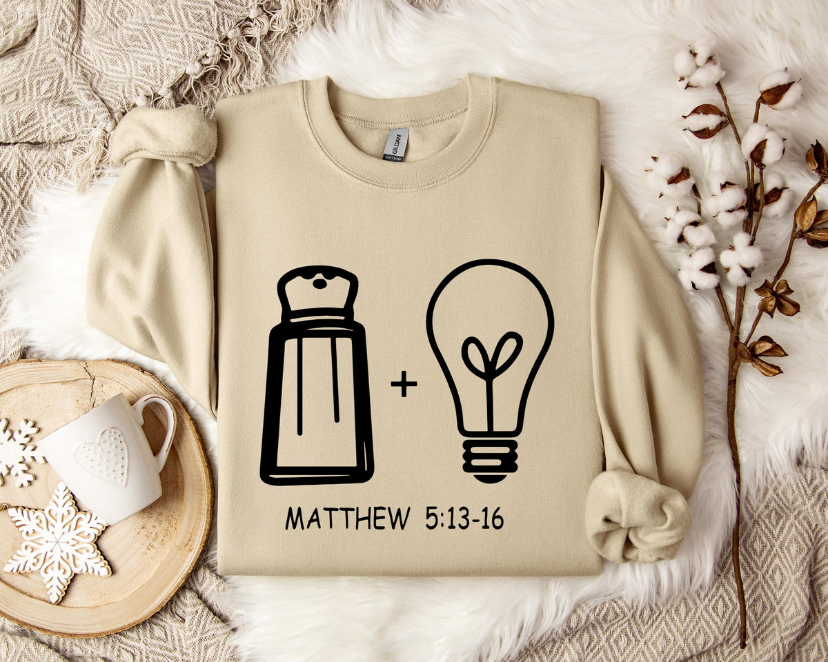 Matthew 5.13-16 Sweatshirt