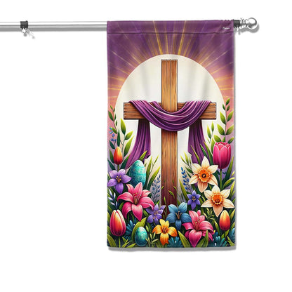 FLAGWIX  Easter Day Christian Cross Flag