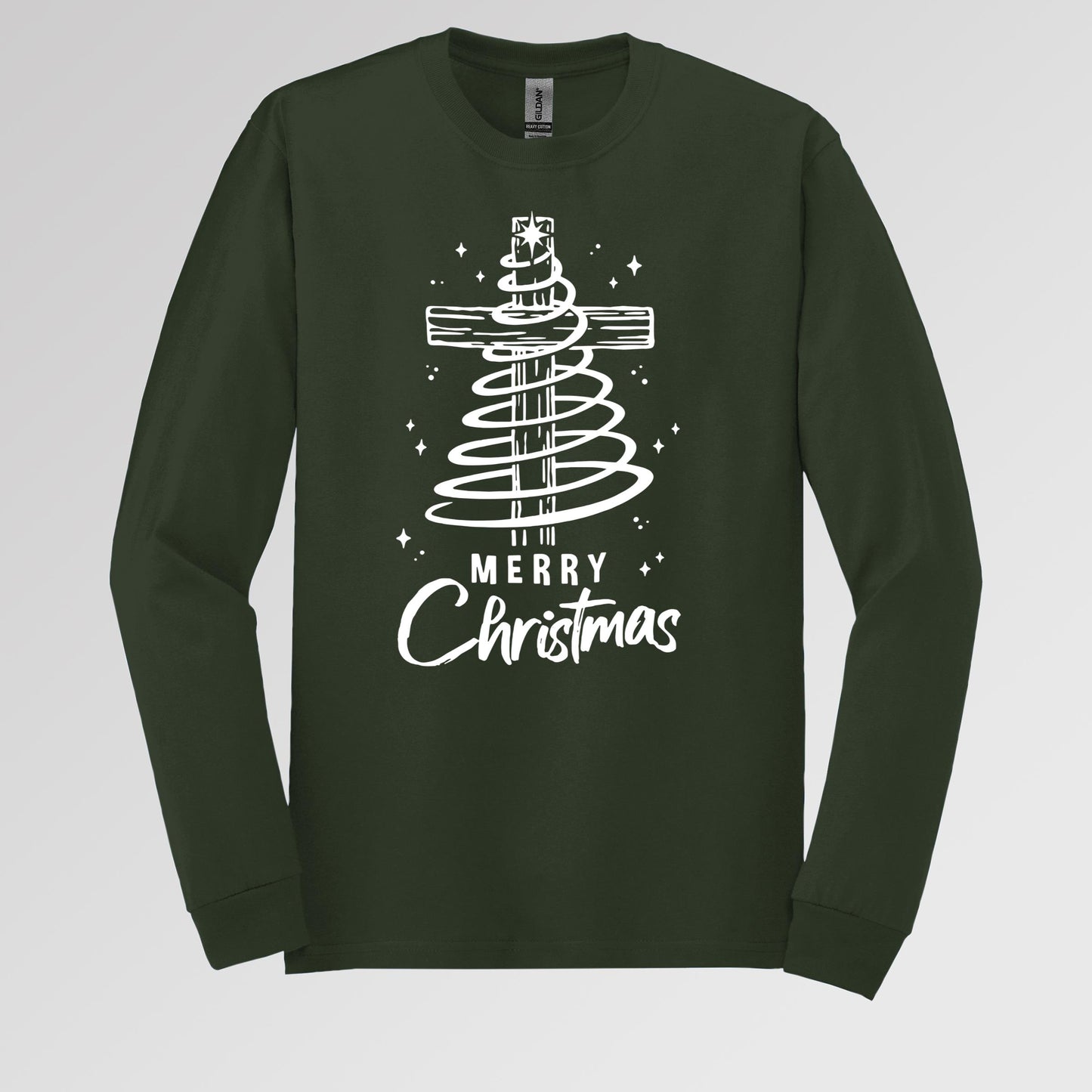 Merry Christmas Cross 01