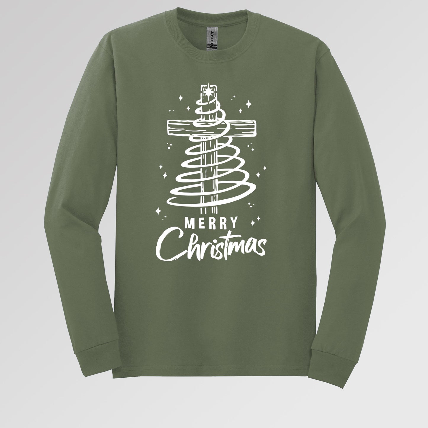 Merry Christmas Cross 01