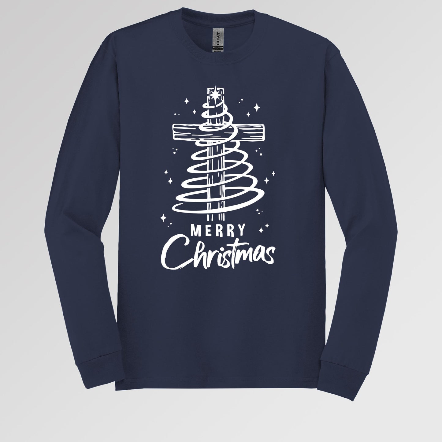 Merry Christmas Cross 01