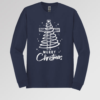 Merry Christmas Cross 01